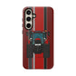 Dark Red Tractor #1 Tough Phone Case