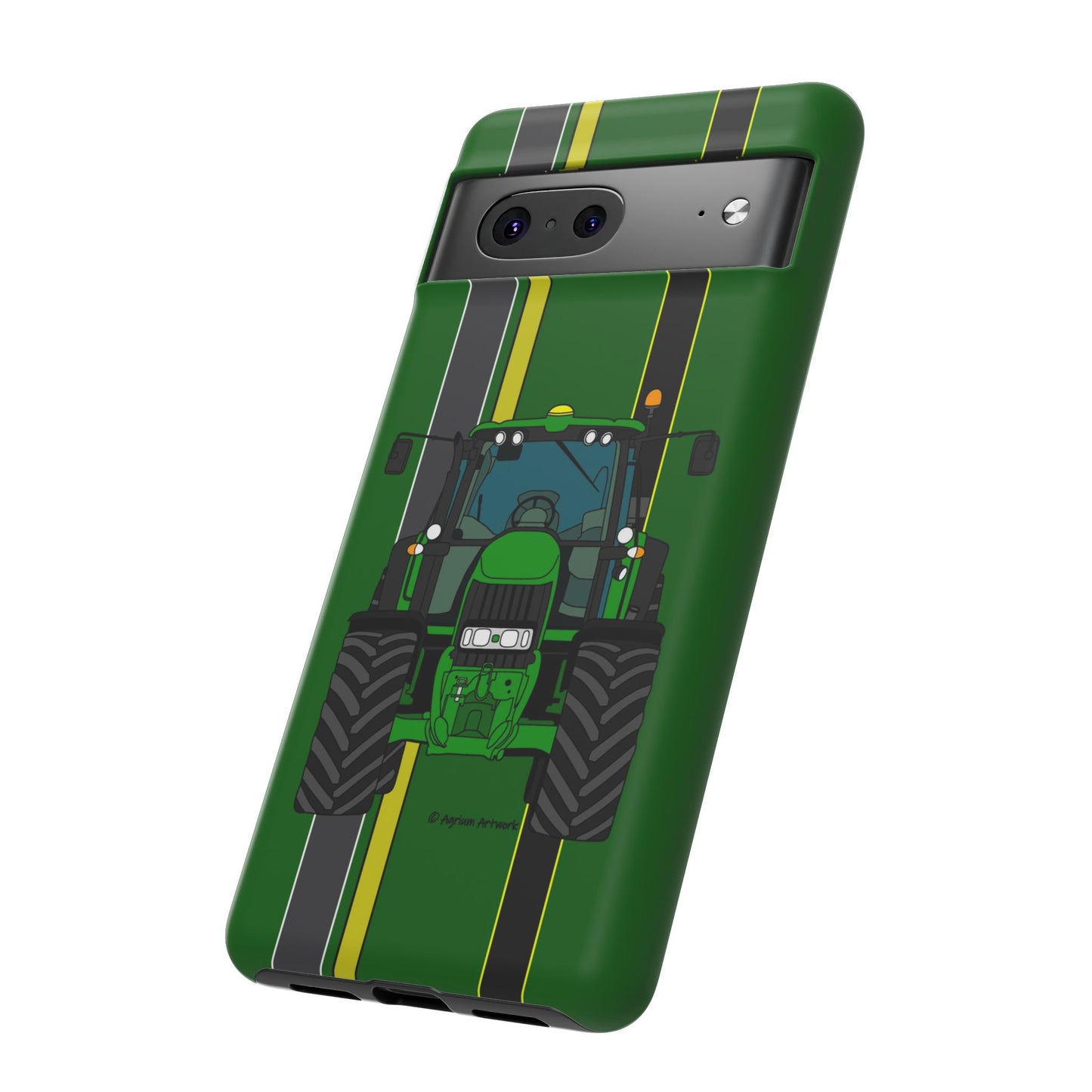 Green Tractor #2 Tough Phone Case