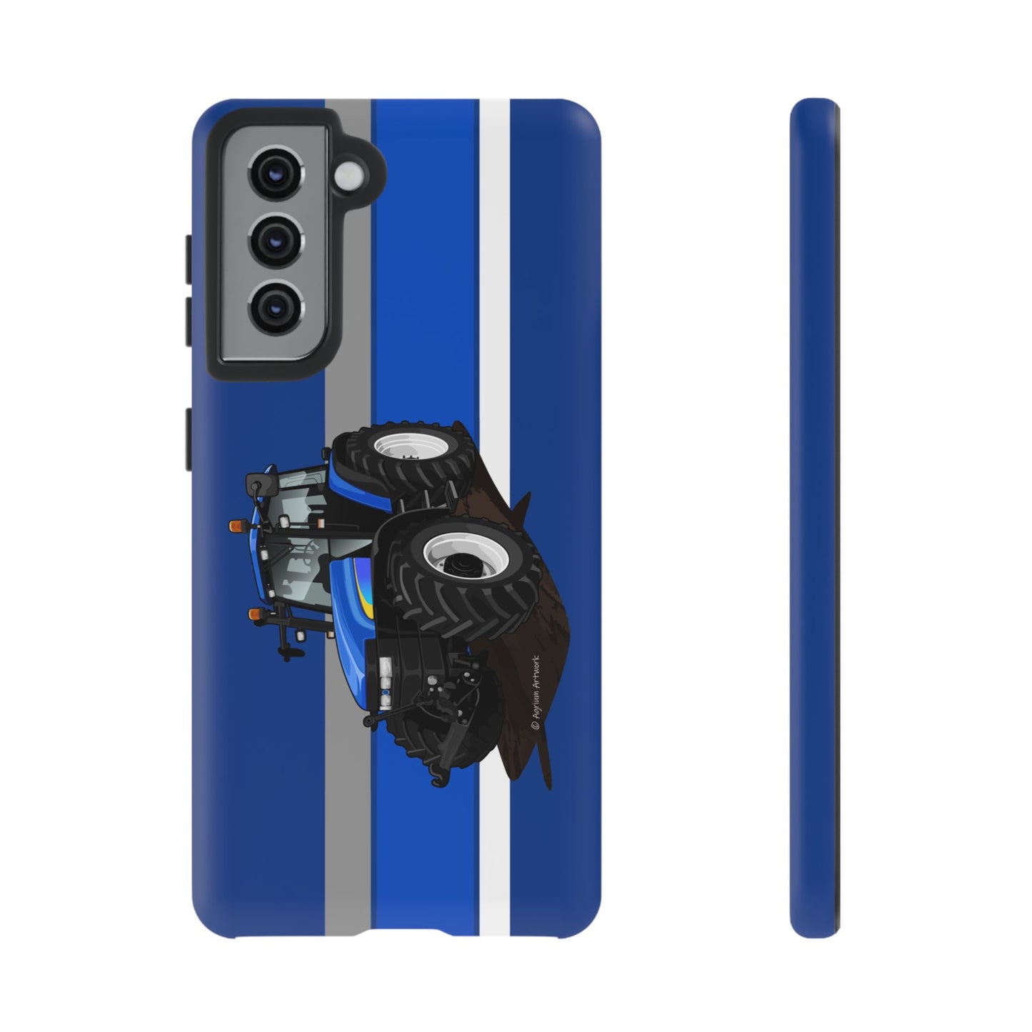 New Holland TM155 Tough Phone Case - Blue