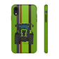 Lime Green Tractor #1 Tough Phone Case