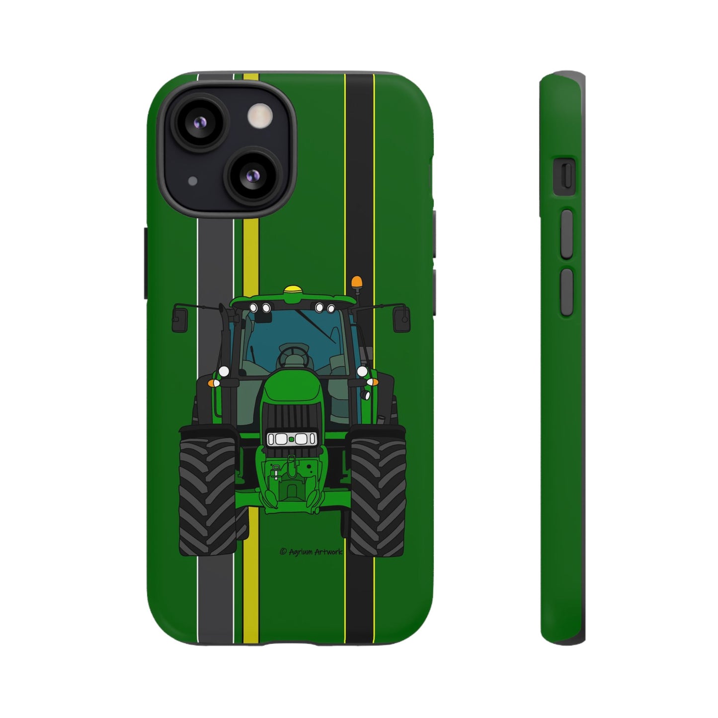 Green Tractor #2 Tough Phone Case