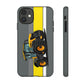 Yellow Fastrak 4000 Series Tough Phone Case - Grey