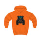 Valtra T Orange Tractor - Kids Cartoon Hoodie