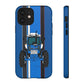 Blue Tractor #3 Tough Phone Case