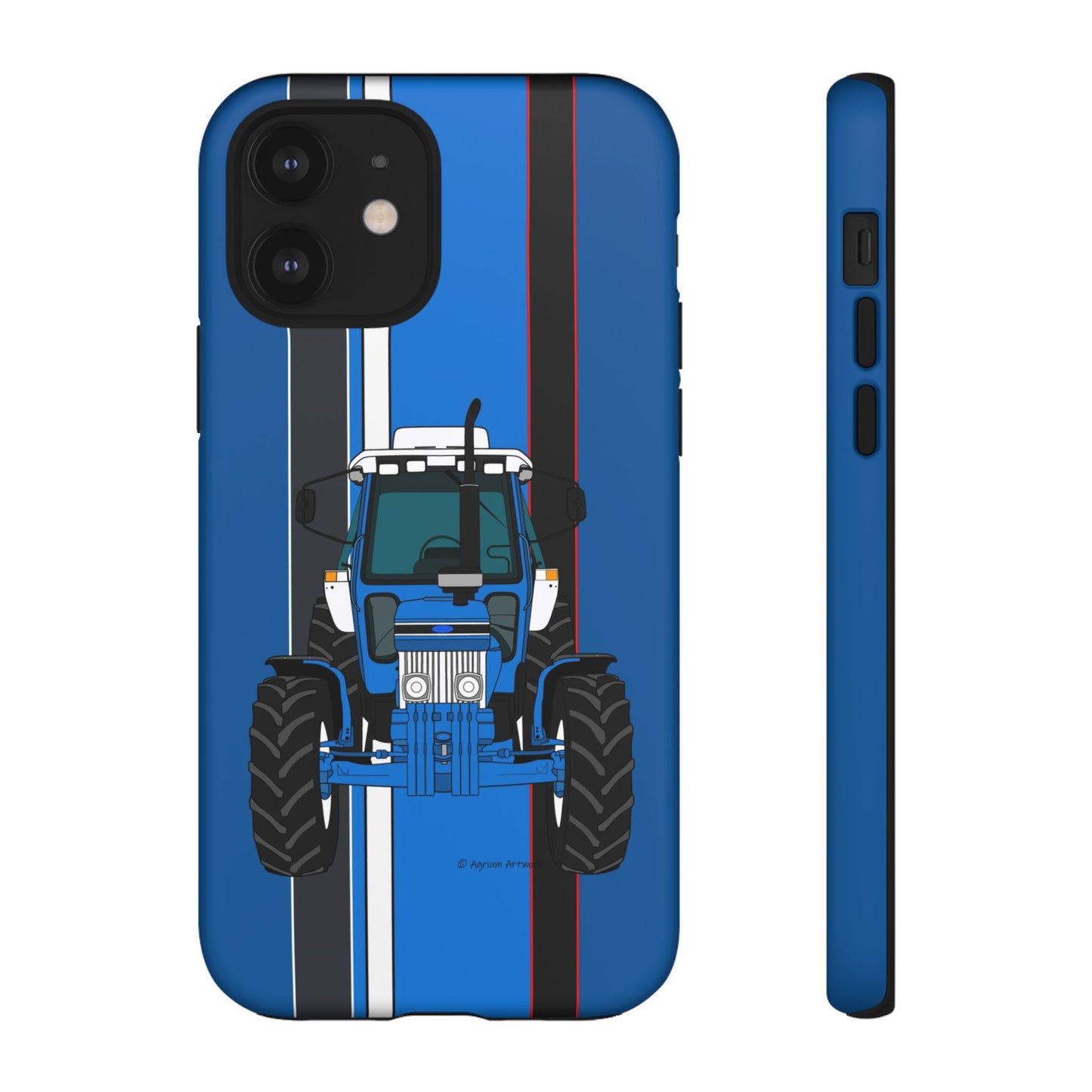 Blue Tractor #3 Tough Phone Case