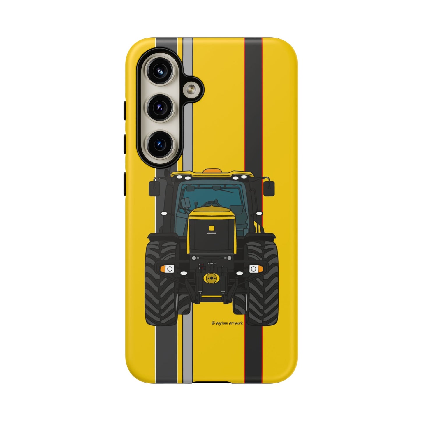 Yellow Fast Tractor #2 Tough Phone Case