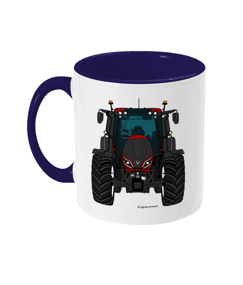 Maroon Tractor #1 11oz Coloured Mug