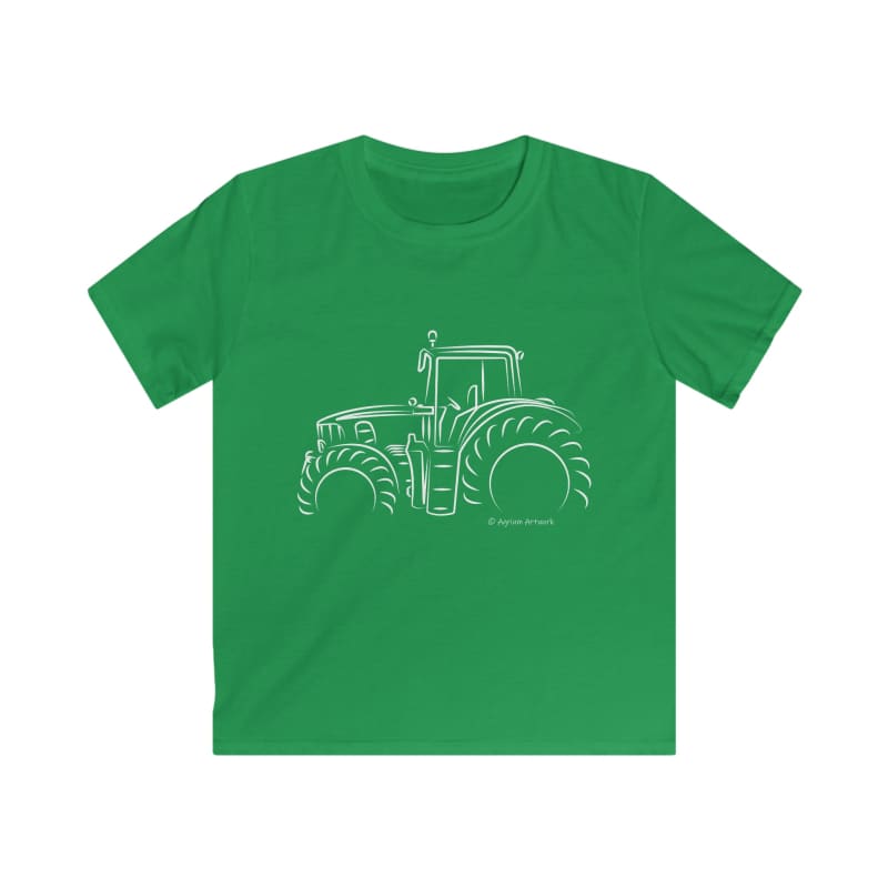 John Deere 30 Series Tractor Highlights - Kids T-Shirt