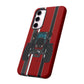 Maroon Tractor #1 Tough Phone Case