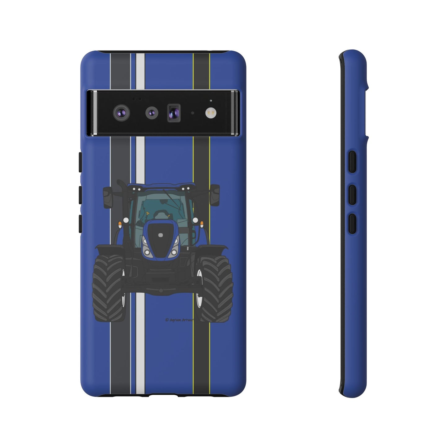 Blue Tractor #1 Tough Phone Case