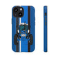 Blue Tractor #3 Tough Phone Case