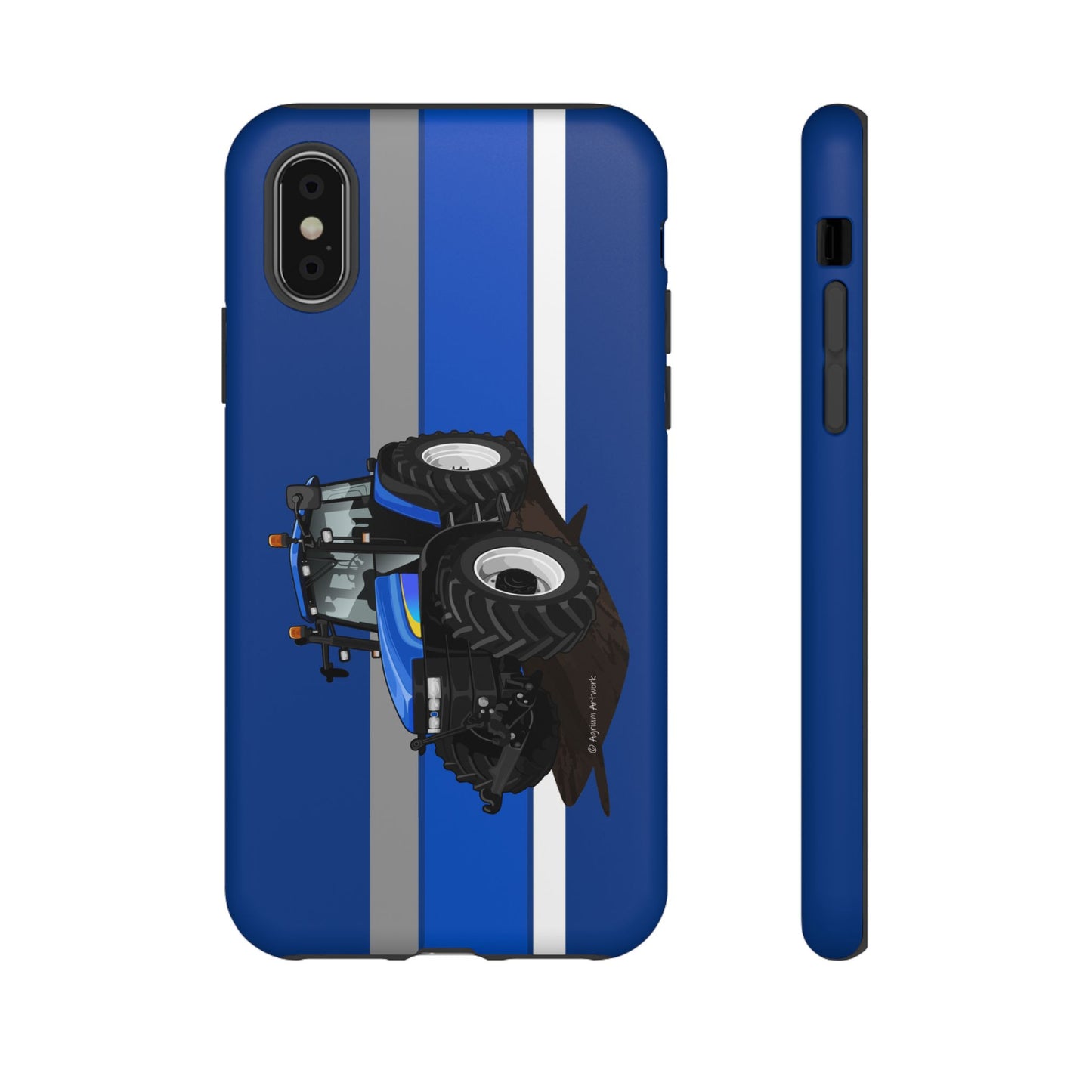 New Holland TM155 Tough Phone Case - Blue