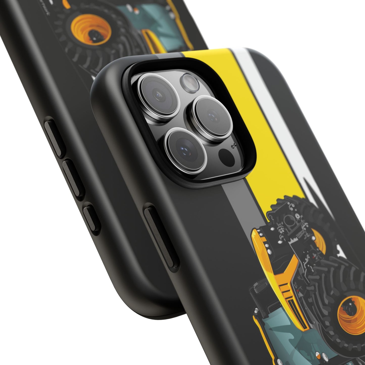 Yellow Fastrak 4000 Series Tough Phone Case - Black