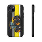 Yellow Fastrak 4000 Series Tough Phone Case - Black