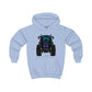 Valtra T Blue Tractor - Kids Cartoon Hoodie