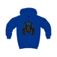 Valtra T Blue Tractor - Kids Cartoon Hoodie