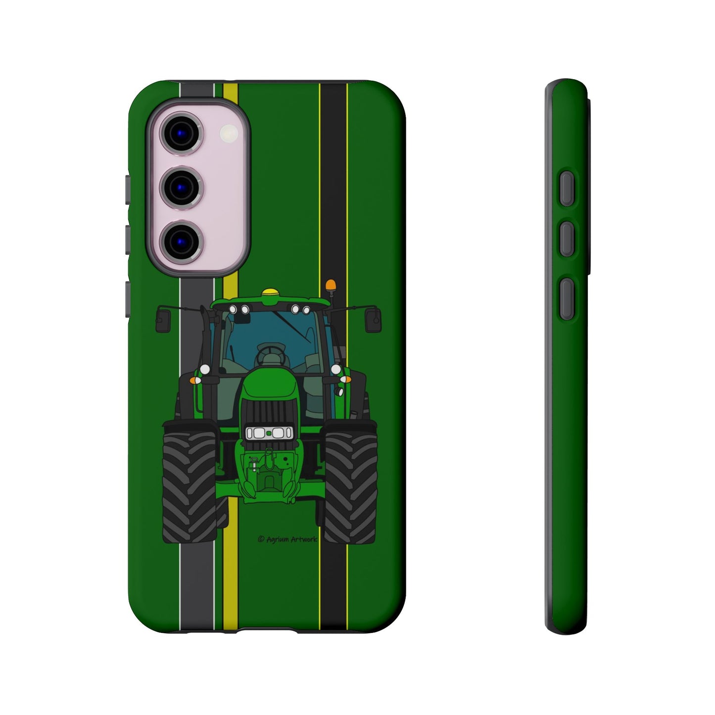 Green Tractor #2 Tough Phone Case