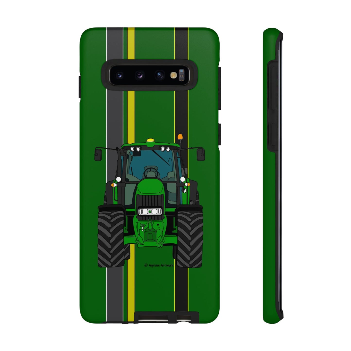 Green Tractor #2 Tough Phone Case