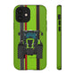 Lime Green Tractor #1 Tough Phone Case