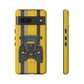 Yellow Fast Tractor #2 Tough Phone Case