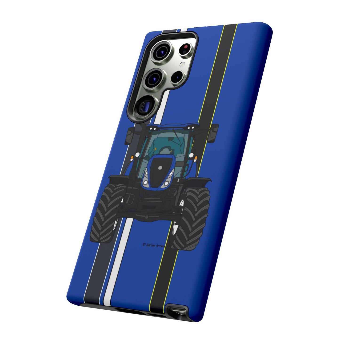 Blue Tractor #1 Tough Phone Case