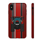 Dark Red Tractor #1 Tough Phone Case