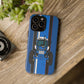 Blue Tractor #3 Tough Phone Case