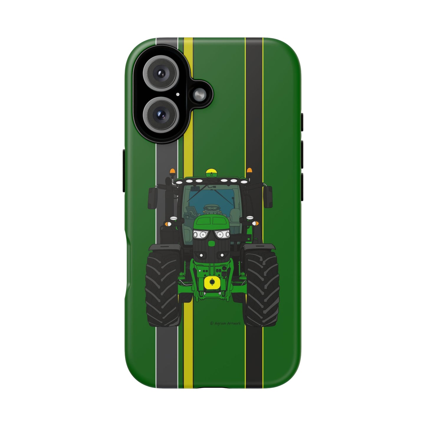 Green Tractor #1 Tough Phone Case