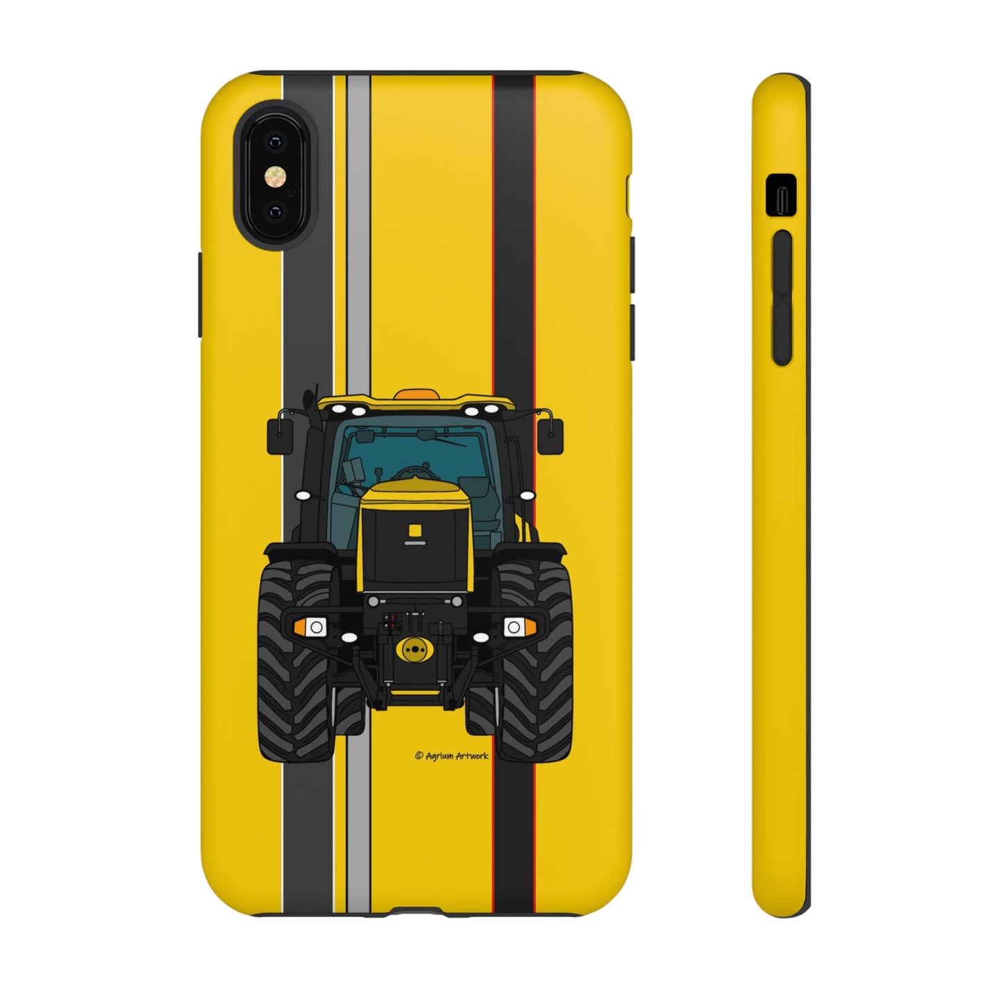 Yellow Fast Tractor #2 Tough Phone Case