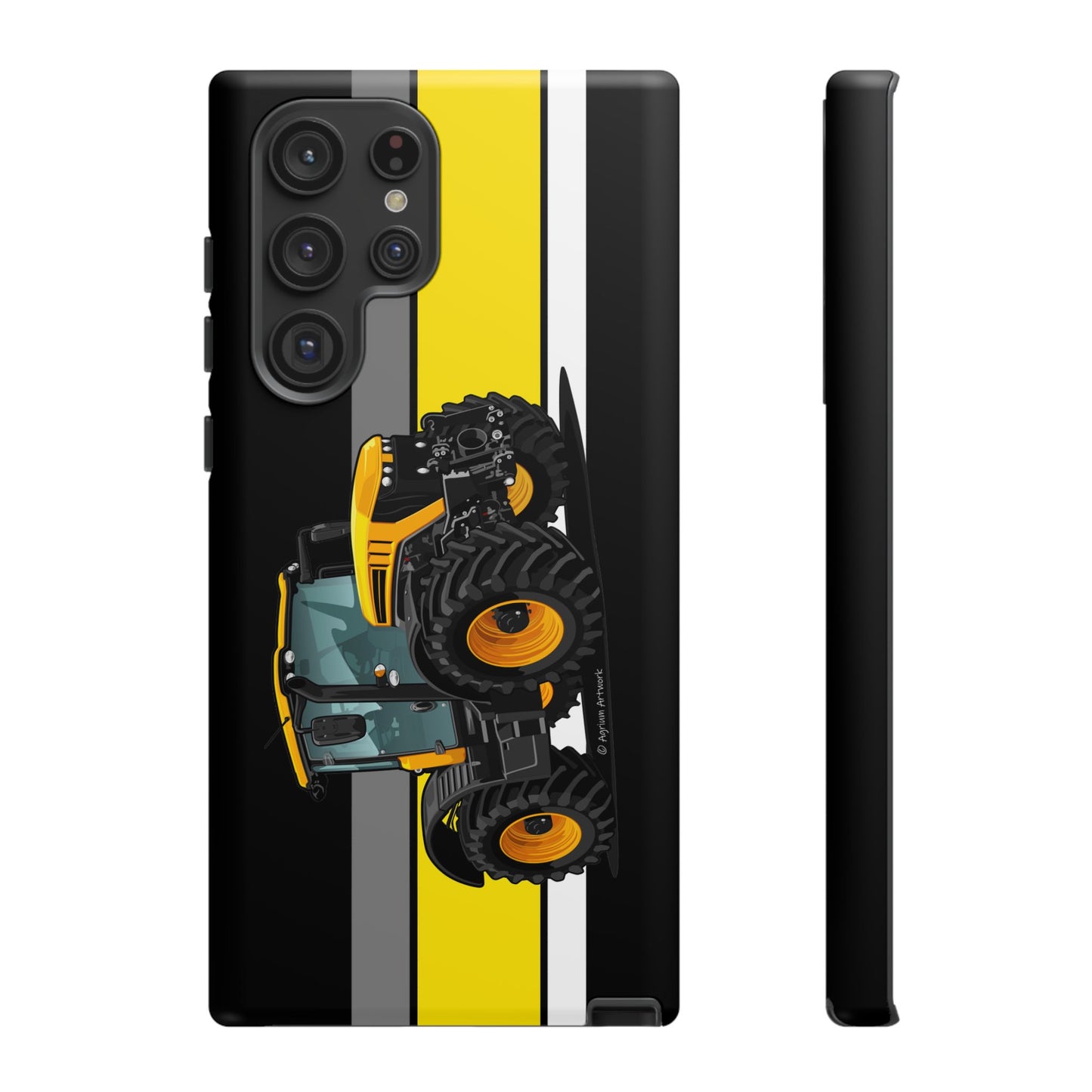 Yellow Fastrak 4000 Series Tough Phone Case - Black