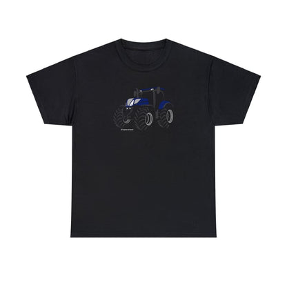 New Holland T7 Blue Power Tractor - Adult Classic Fit Silhouette T-Shirt
