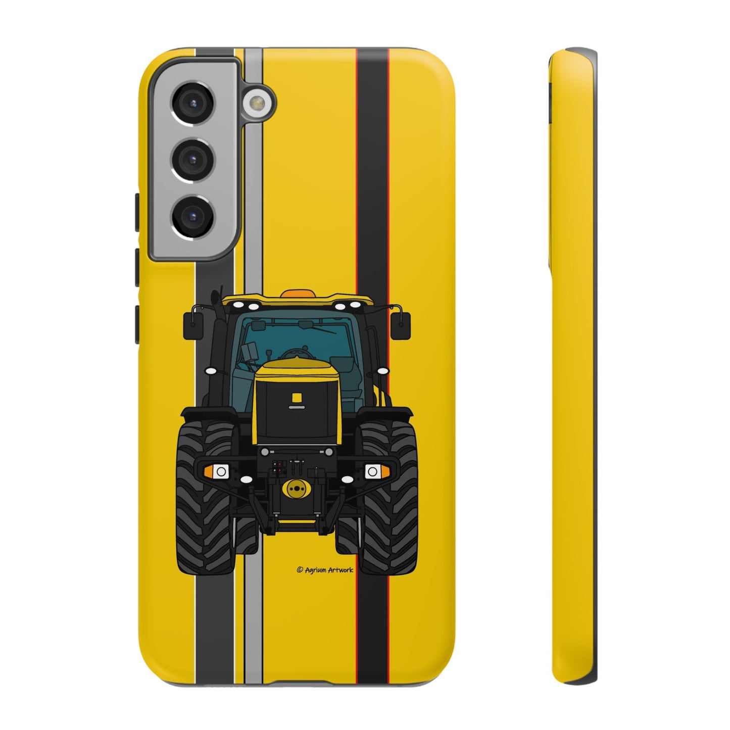 Yellow Fast Tractor #2 Tough Phone Case