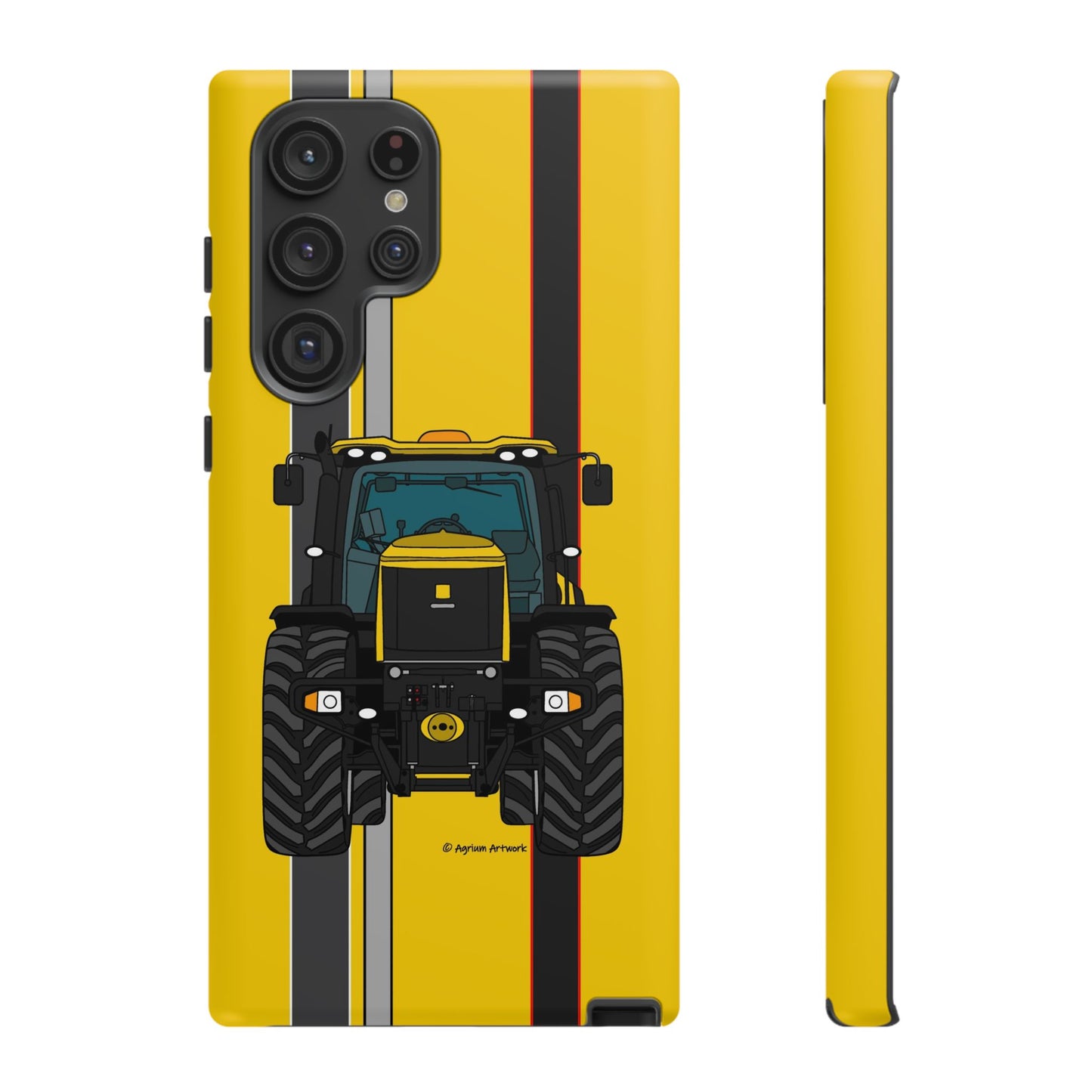 Yellow Fast Tractor #2 Tough Phone Case