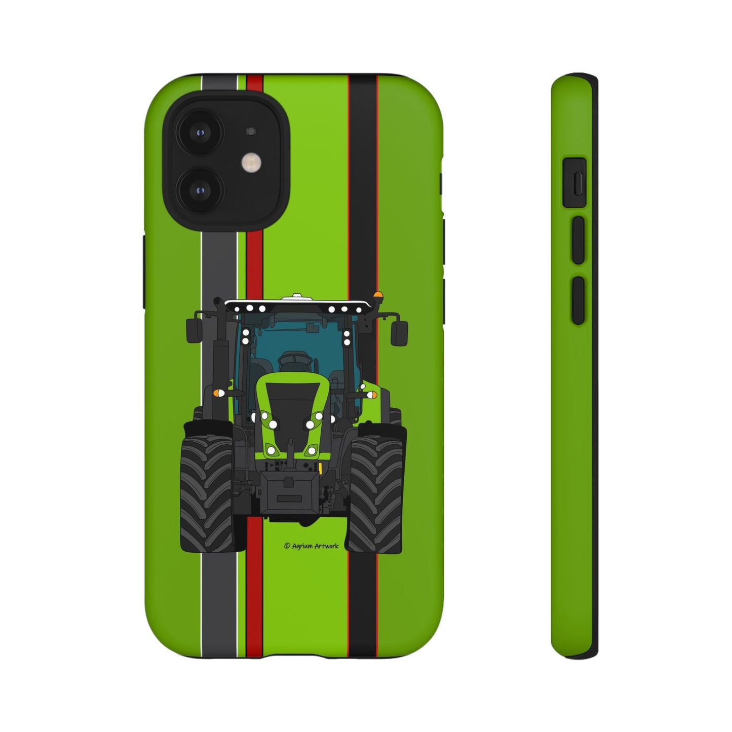 Lime Green Tractor #1 Tough Phone Case