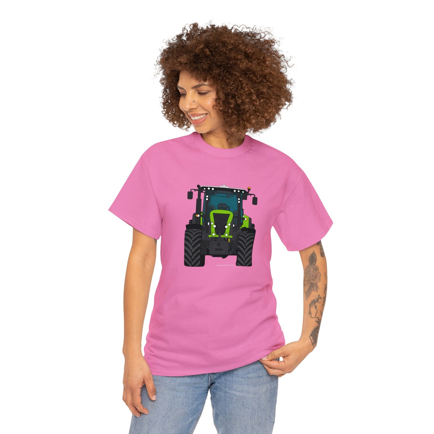 Claas Axion Tractor - Adult Classic Fit Cartoon T-Shirt