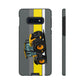 Yellow Fastrak 4000 Series Tough Phone Case - Grey