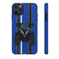 Blue Tractor #4 Tough Phone Case