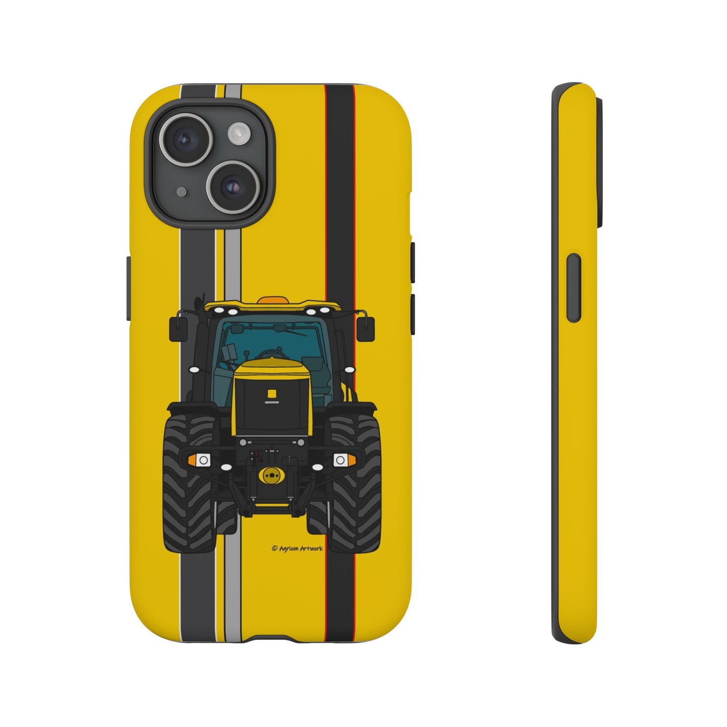 Yellow Fast Tractor #2 Tough Phone Case