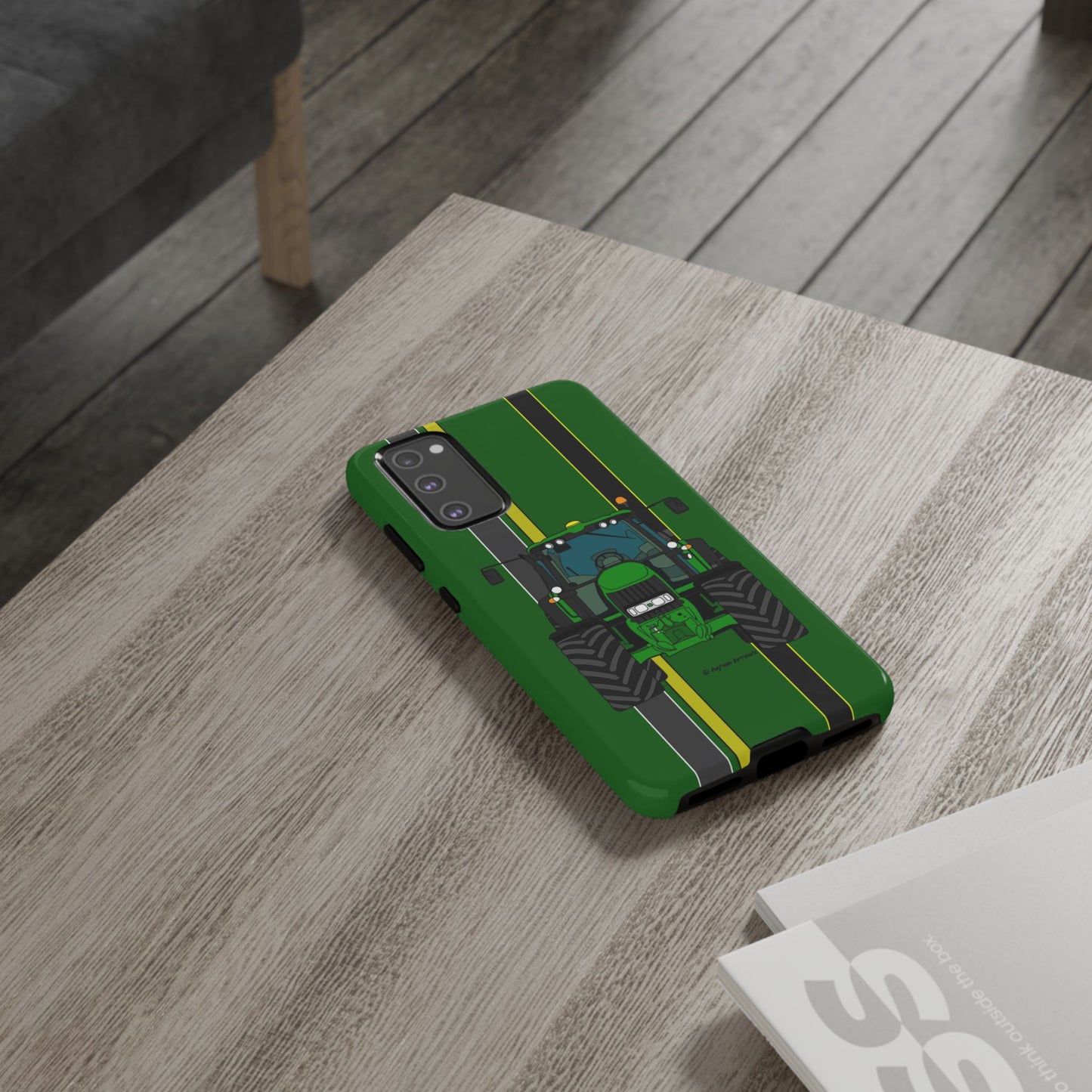 Green Tractor #2 Tough Phone Case