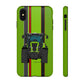 Lime Green Tractor #1 Tough Phone Case