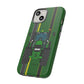 Green Tractor #2 Tough Phone Case