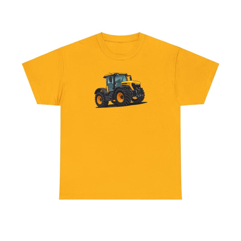 Yellow Fast 4220 Tractor - Adult Classic Fit DigiArt T-Shirt