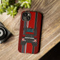 Dark Red Tractor #2 Tough Phone Case