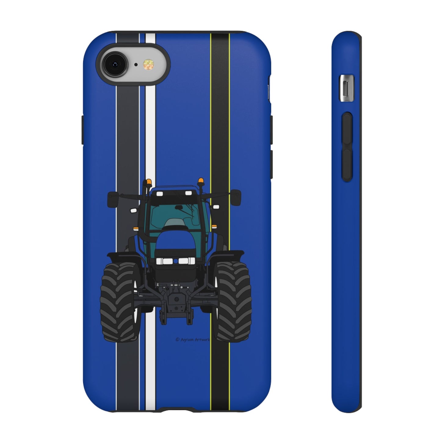 Blue Tractor #2 Tough Phone Case