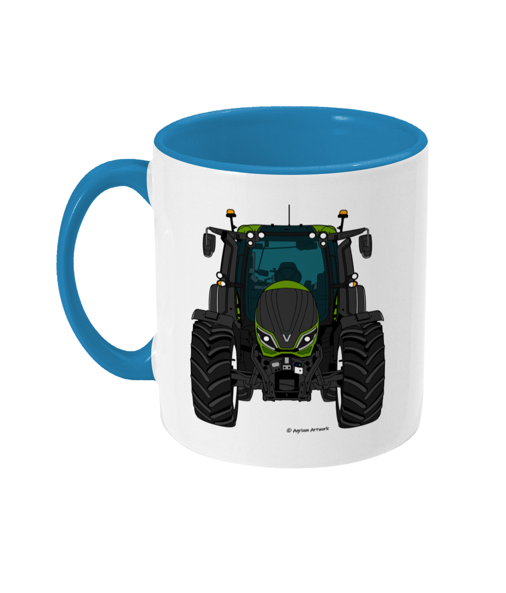 Green Tractor #4 11oz Coloured Mug