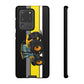 Yellow Fastrak 4000 Series Tough Phone Case - Black