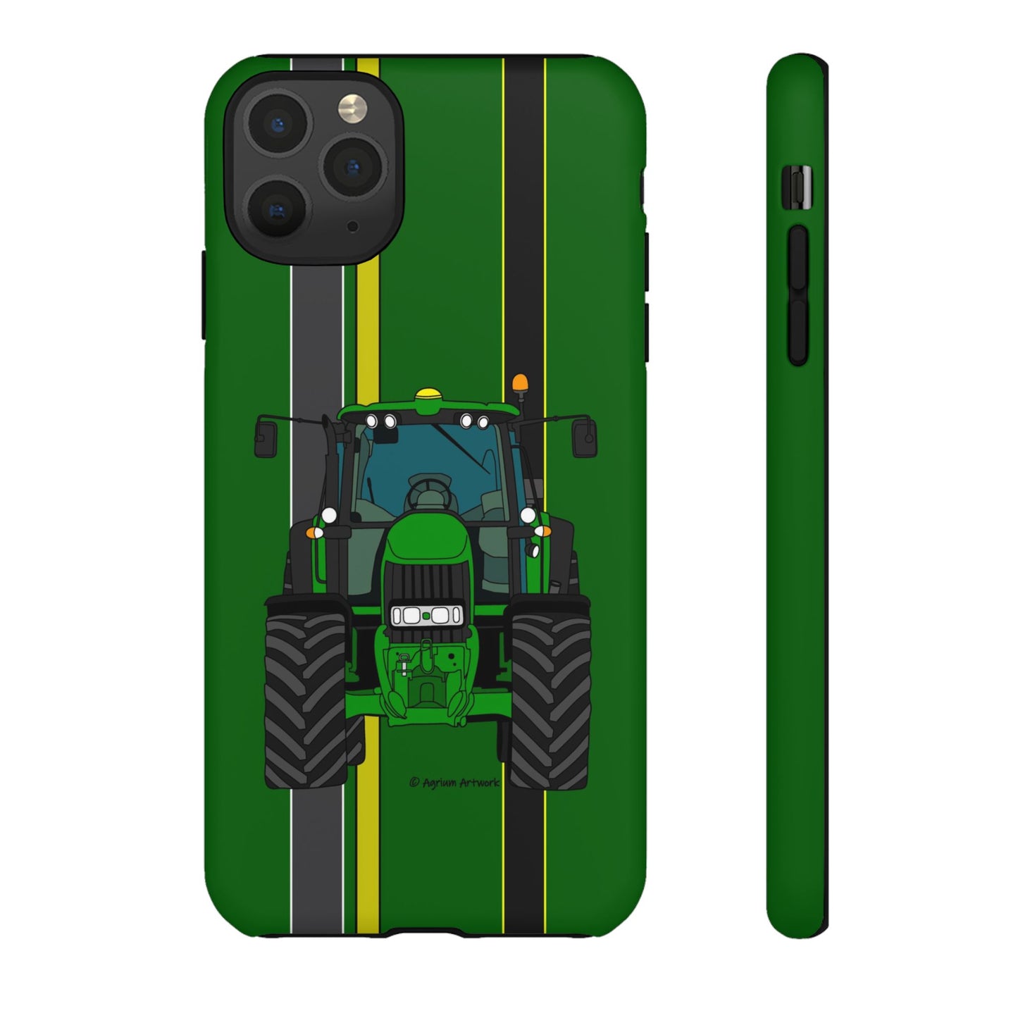 Green Tractor #2 Tough Phone Case