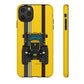 Yellow Fast Tractor #2 Tough Phone Case