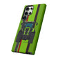 Lime Green Tractor #1 Tough Phone Case