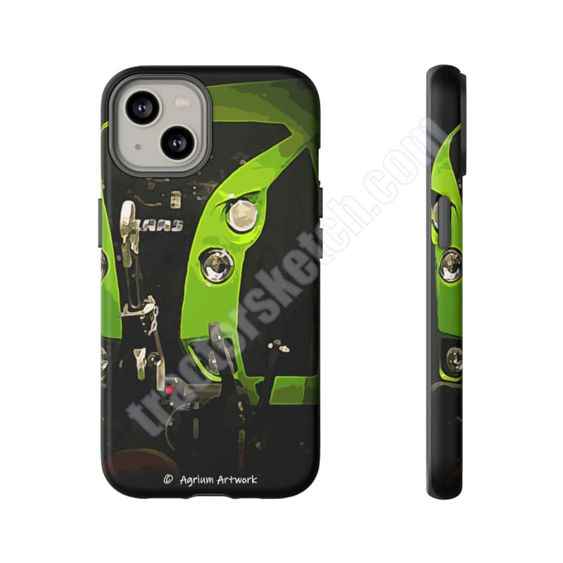 Claas Tractor Tough Phone Case Holder tractorsketch